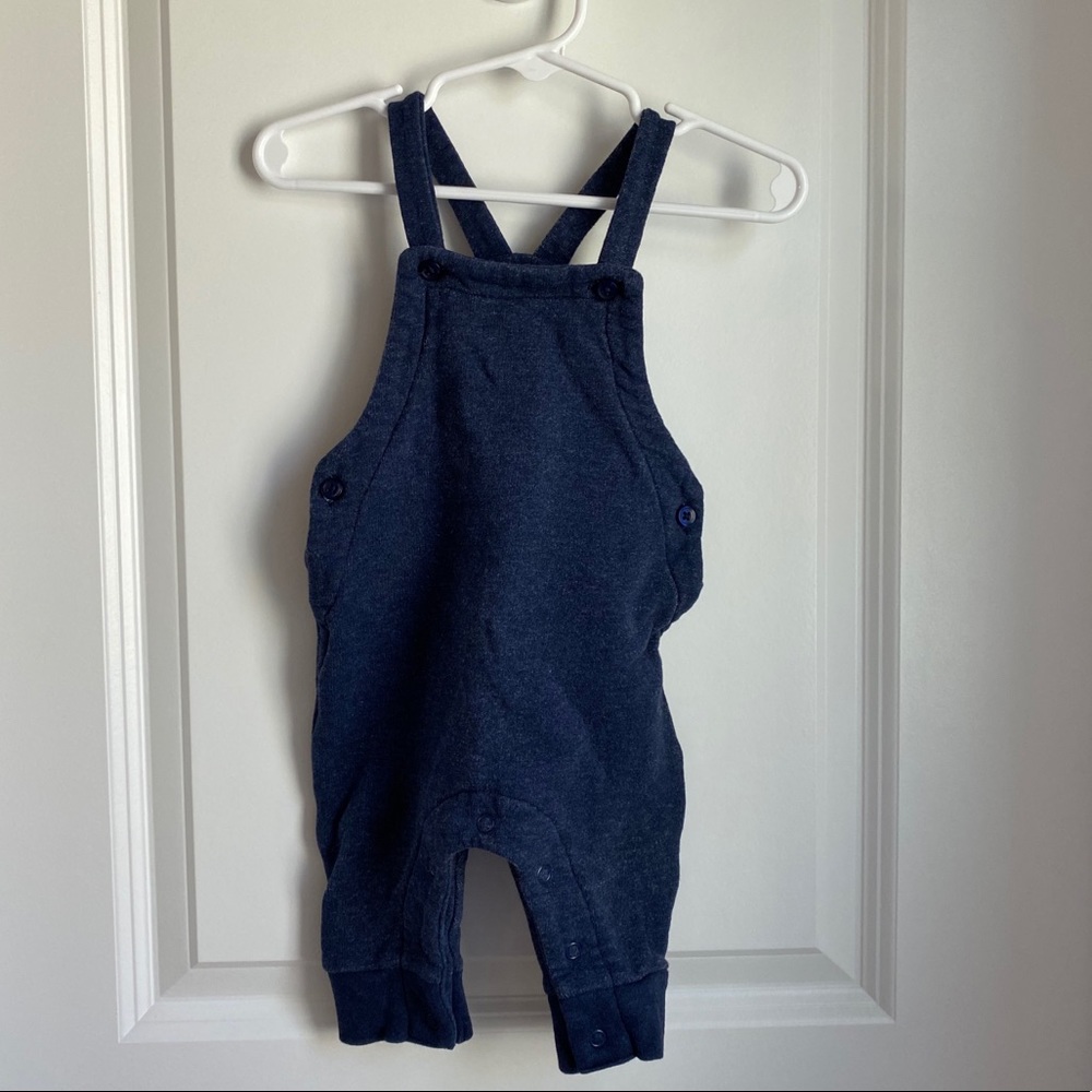 Monica and Andy Cozy Overalls 3-6m